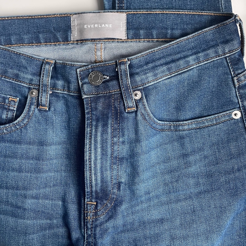 Everlane Medium Wash Ankle Jeans
